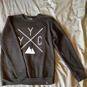 Black Local Laundry YYC Crewneck Sweater